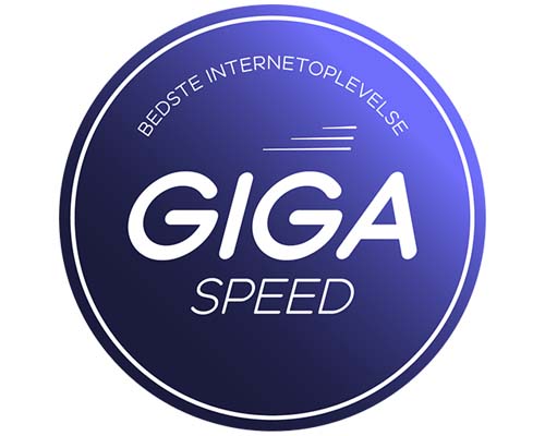 Få GigaSpeed internet hos YouSee